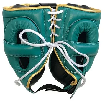 Winning Cheek Protector Headgear - Green · Gold - Image 2