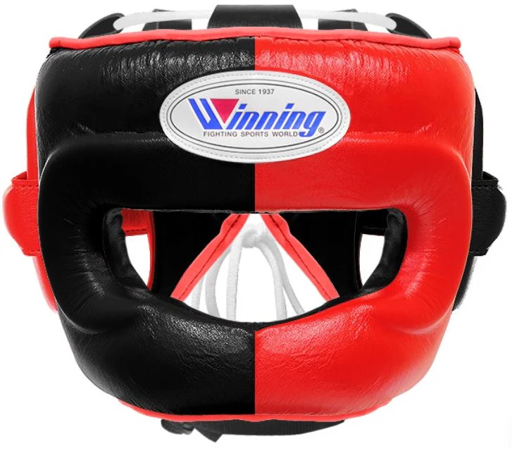 Winning Full Face Headgear - Red · Black